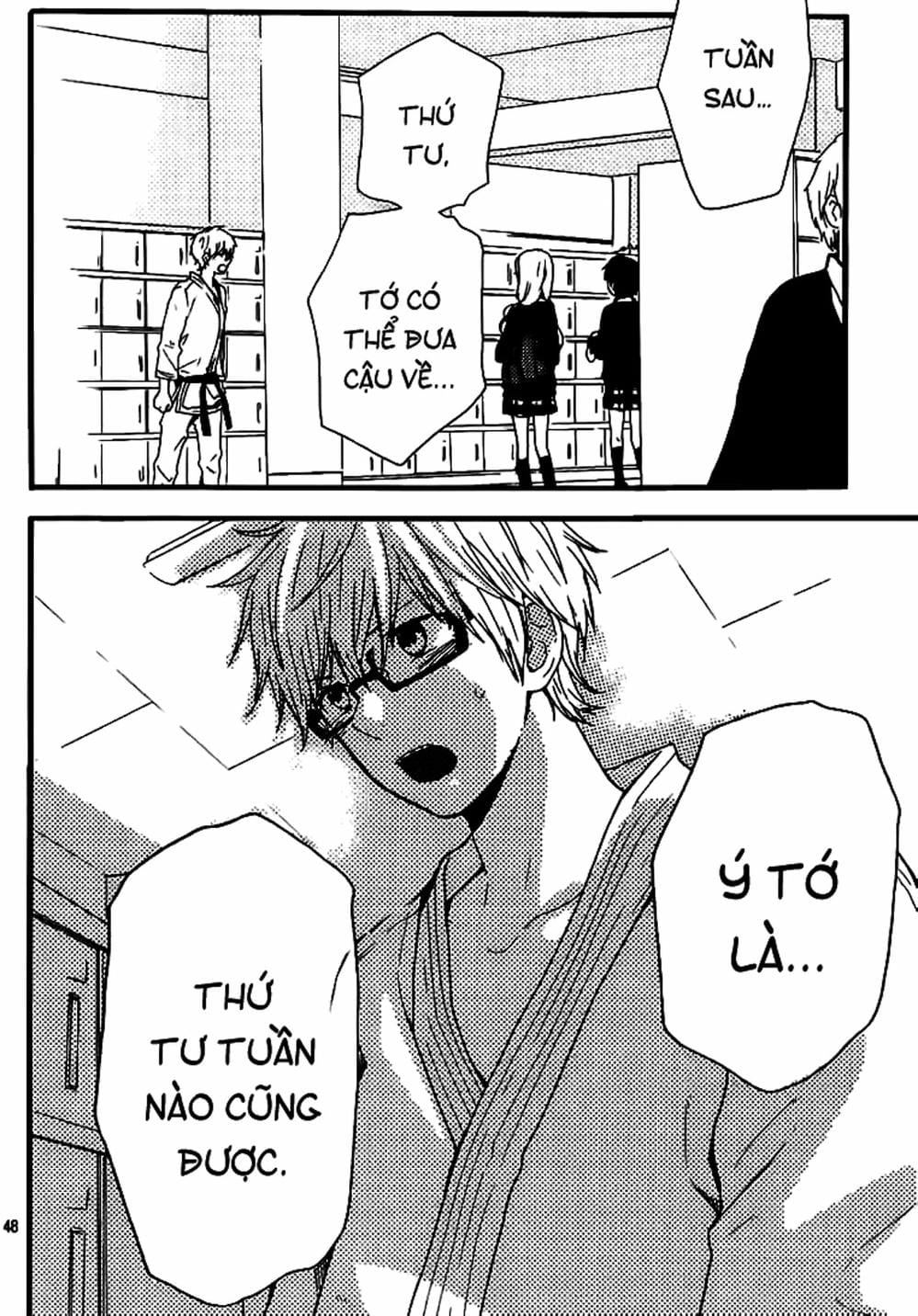 Truyện Tranh Tình Yêu Tuổi Teen Ngọt Ngào - Hibi Chouchou trang 4