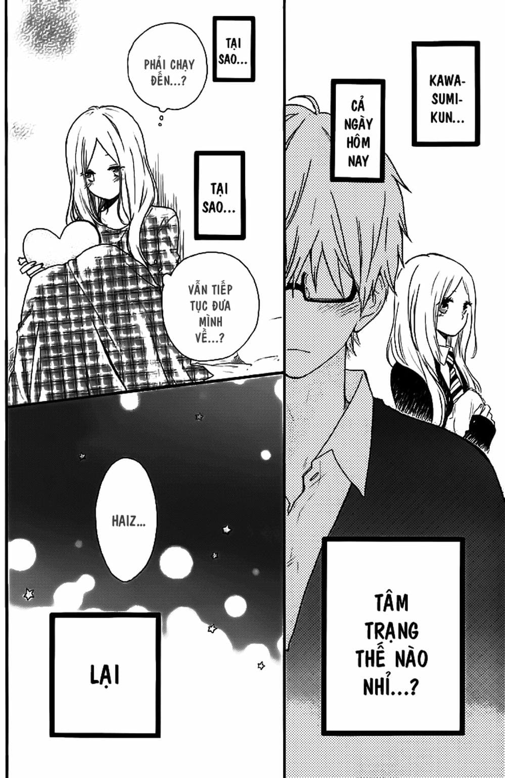 Truyện Tranh Tình Yêu Tuổi Teen Ngọt Ngào - Hibi Chouchou trang 4