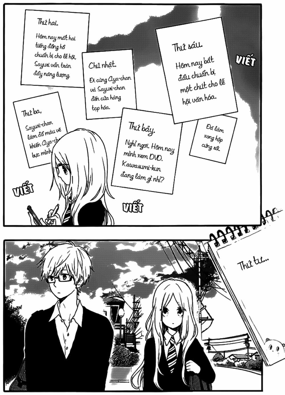 Truyện Tranh Tình Yêu Tuổi Teen Ngọt Ngào - Hibi Chouchou trang 4