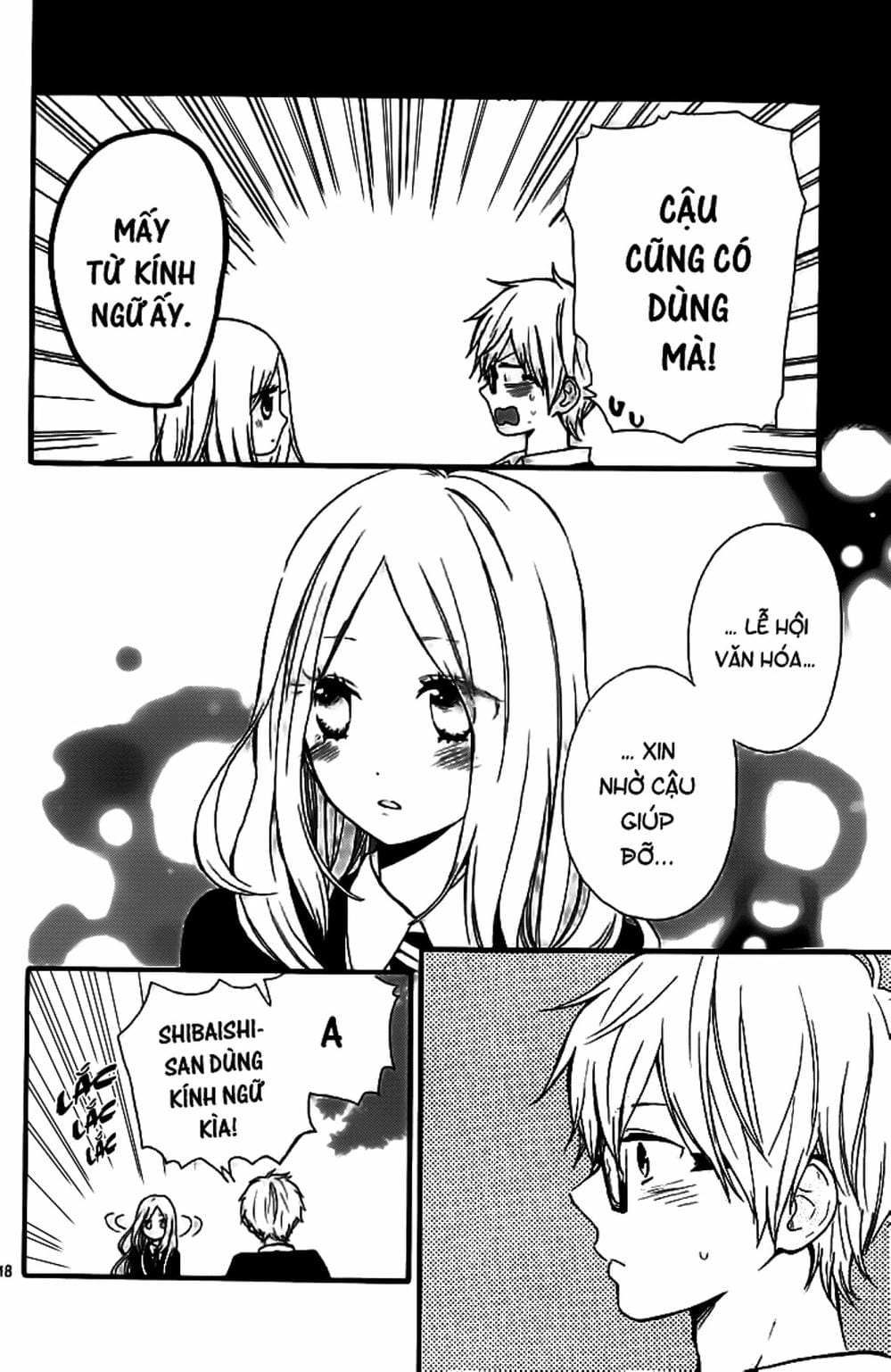 Truyện Tranh Tình Yêu Tuổi Teen Ngọt Ngào - Hibi Chouchou trang 4