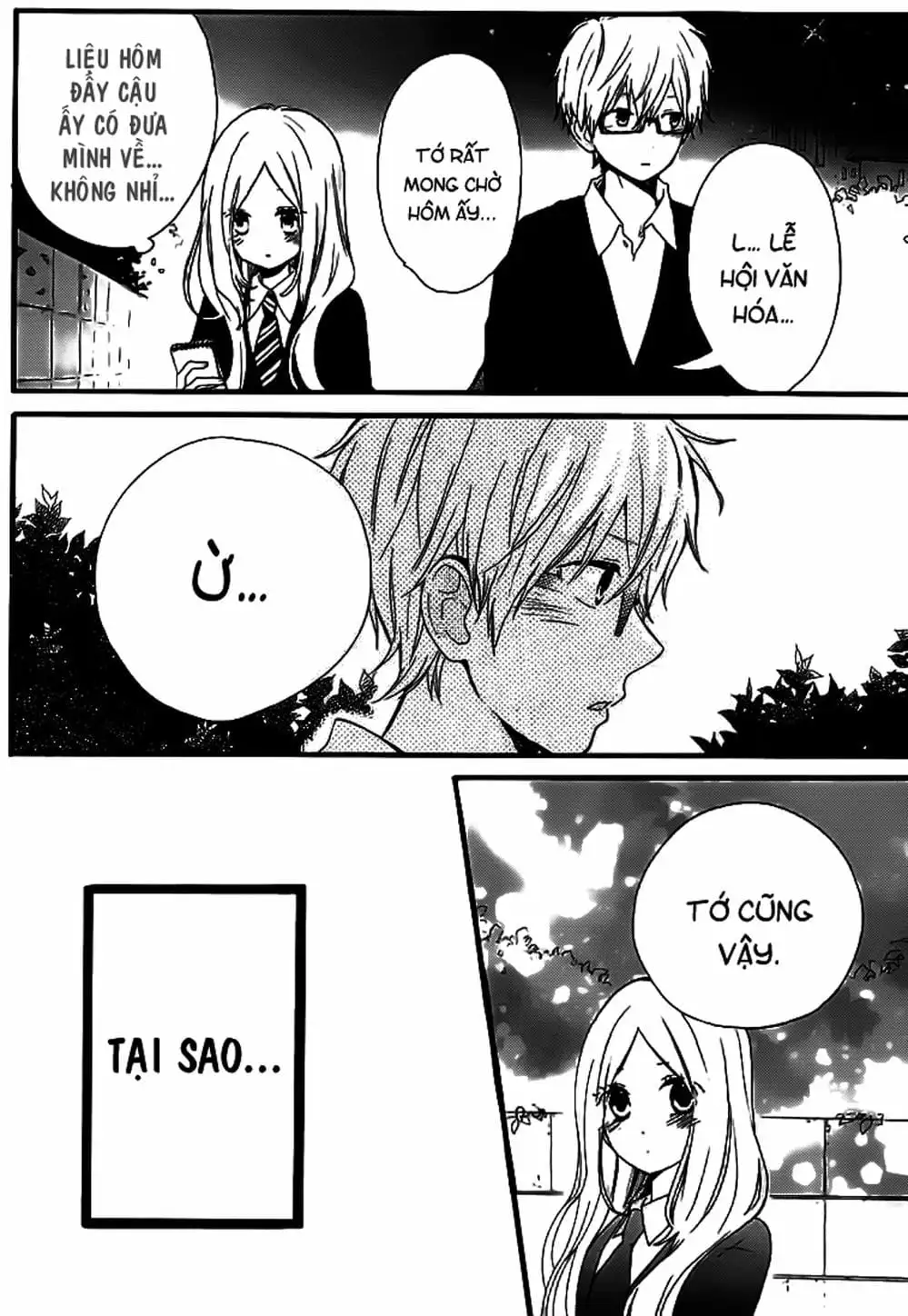 Truyện Tranh Tình Yêu Tuổi Teen Ngọt Ngào - Hibi Chouchou trang 4