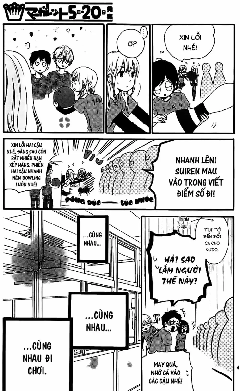 Truyện Tranh Tình Yêu Tuổi Teen Ngọt Ngào - Hibi Chouchou trang 4
