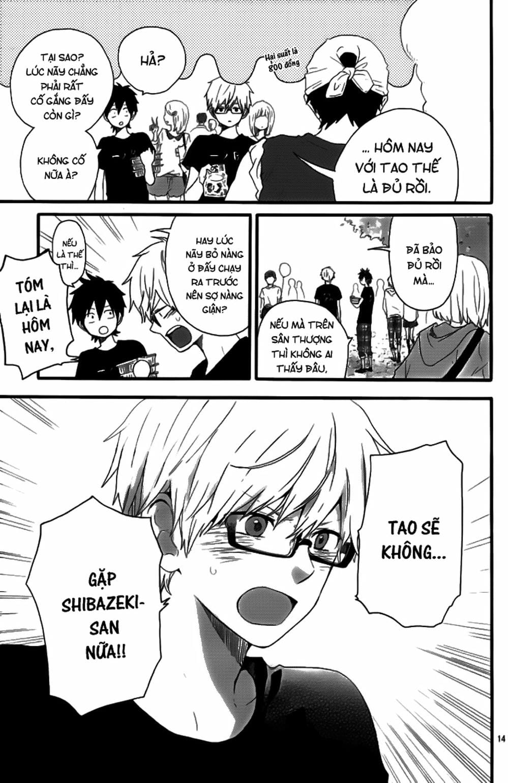 Truyện Tranh Tình Yêu Tuổi Teen Ngọt Ngào - Hibi Chouchou trang 4