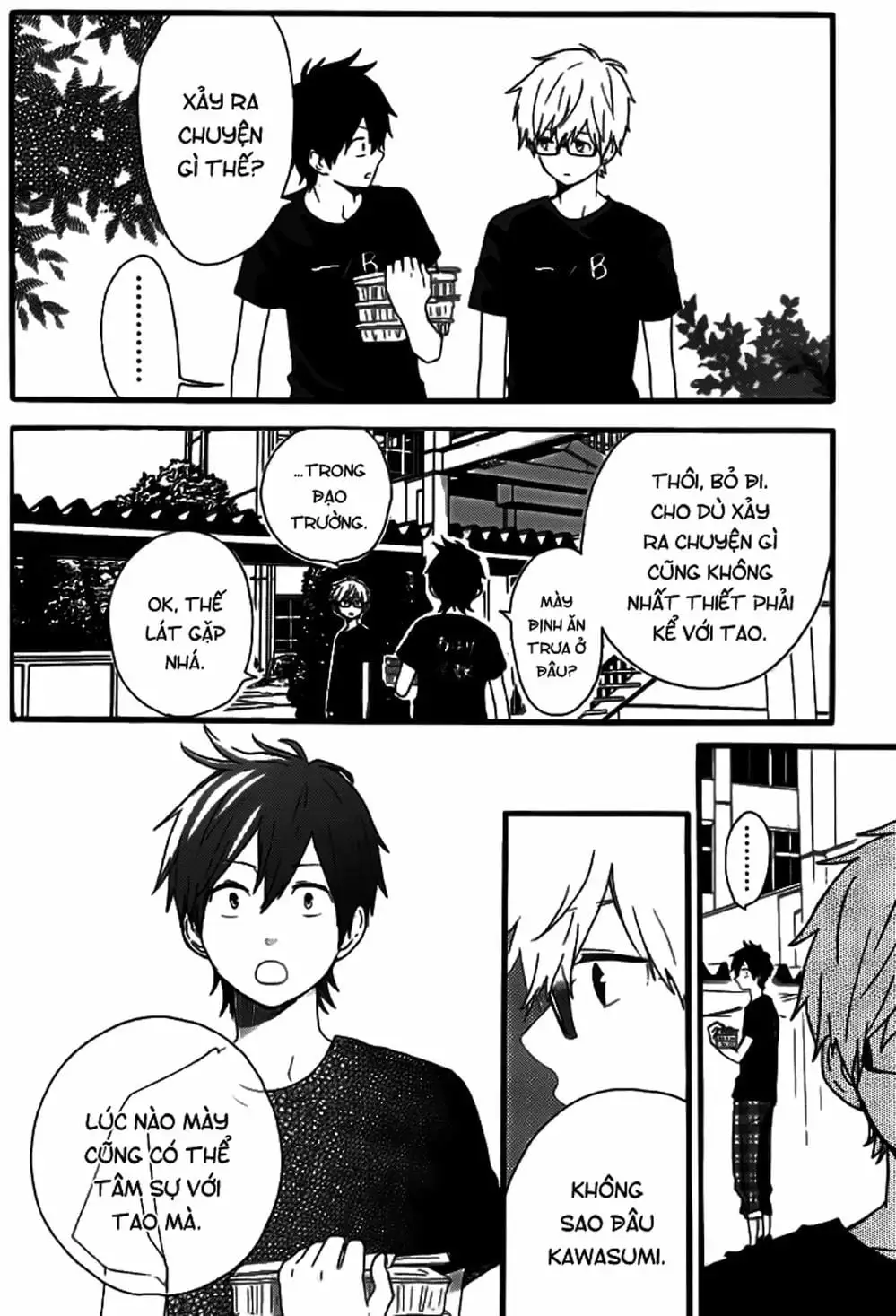 Truyện Tranh Tình Yêu Tuổi Teen Ngọt Ngào - Hibi Chouchou trang 4