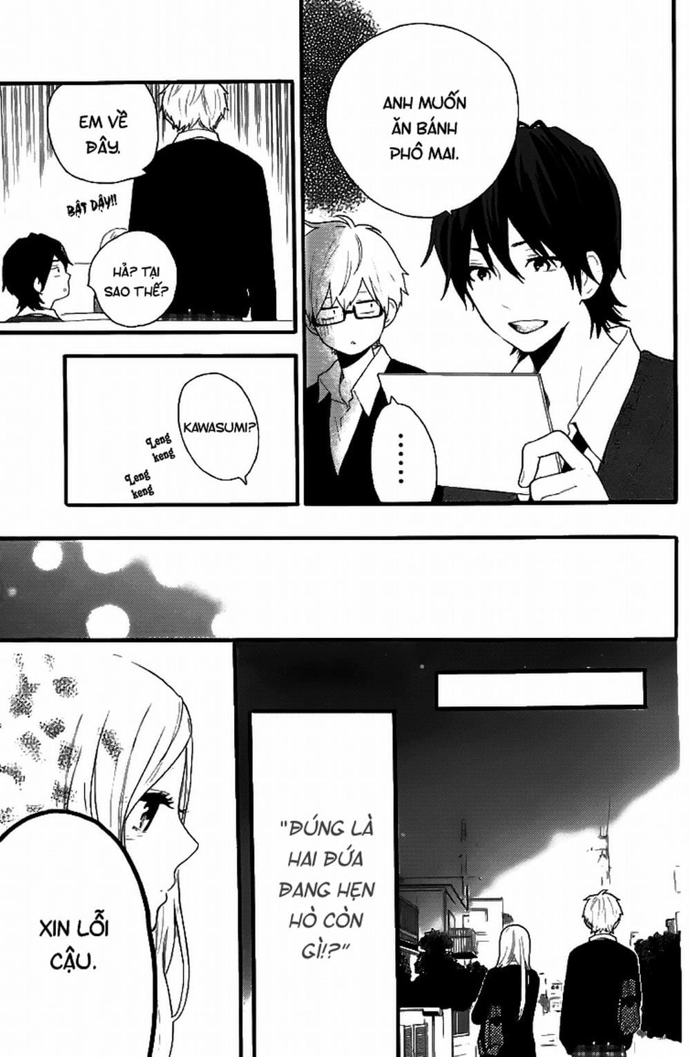 Truyện Tranh Tình Yêu Tuổi Teen Ngọt Ngào - Hibi Chouchou trang 4