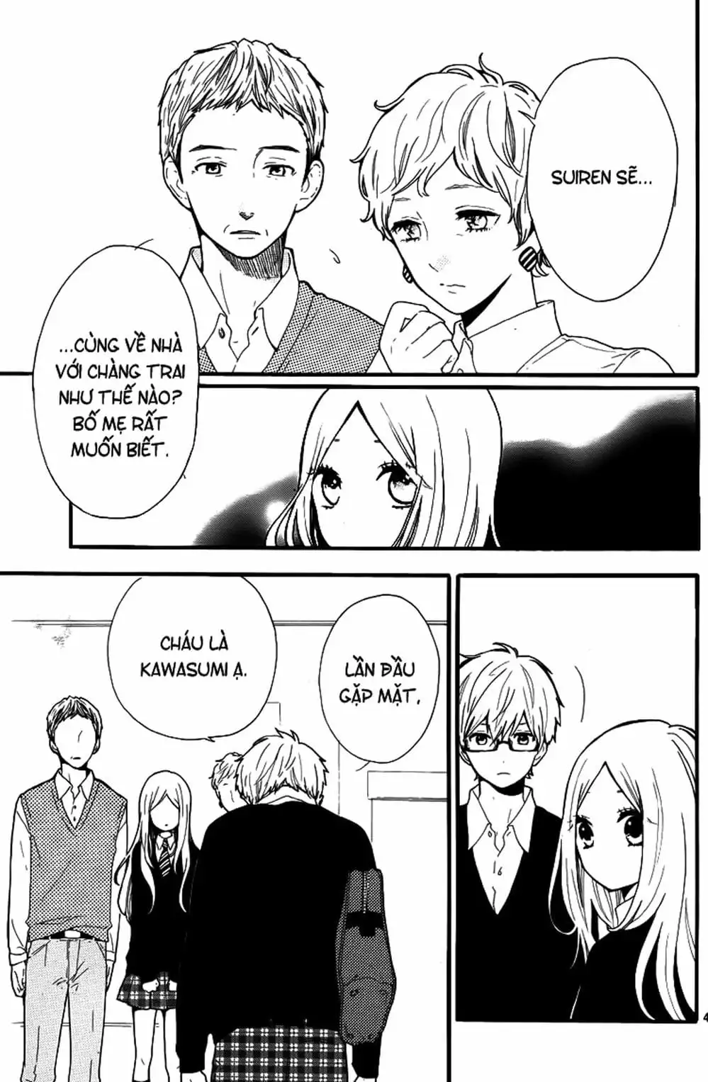 Truyện Tranh Tình Yêu Tuổi Teen Ngọt Ngào - Hibi Chouchou trang 4