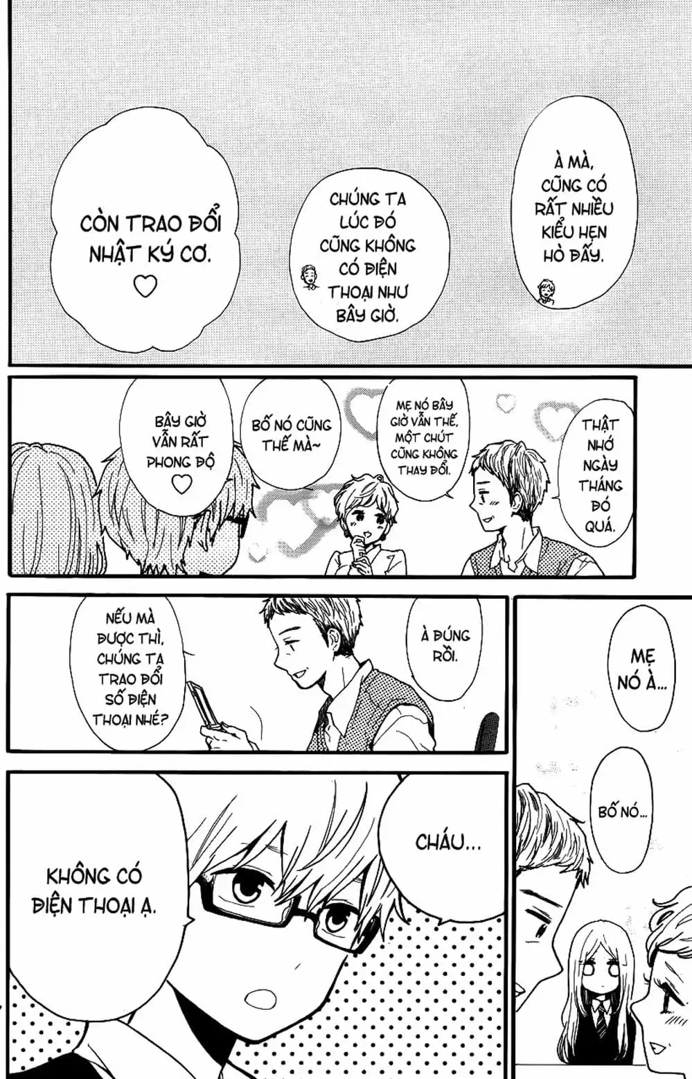 Truyện Tranh Tình Yêu Tuổi Teen Ngọt Ngào - Hibi Chouchou trang 4