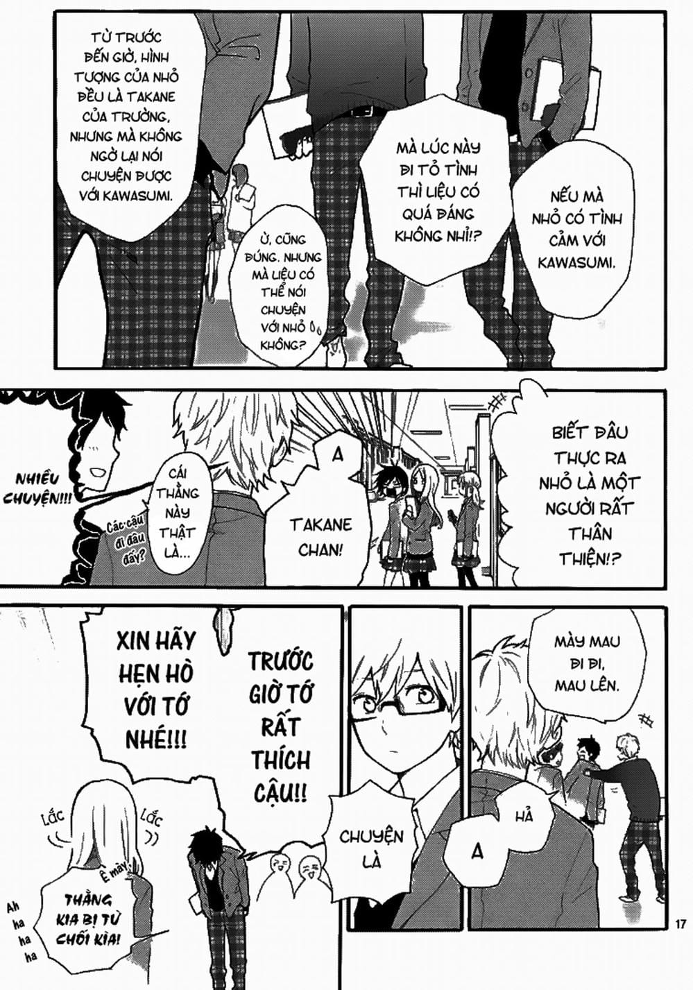 Truyện Tranh Tình Yêu Tuổi Teen Ngọt Ngào - Hibi Chouchou trang 4