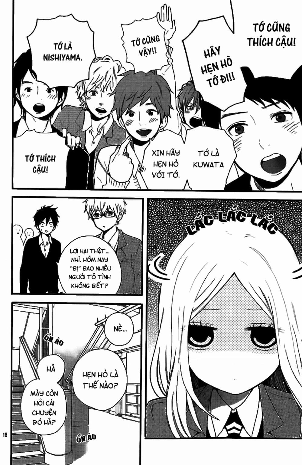 Truyện Tranh Tình Yêu Tuổi Teen Ngọt Ngào - Hibi Chouchou trang 4