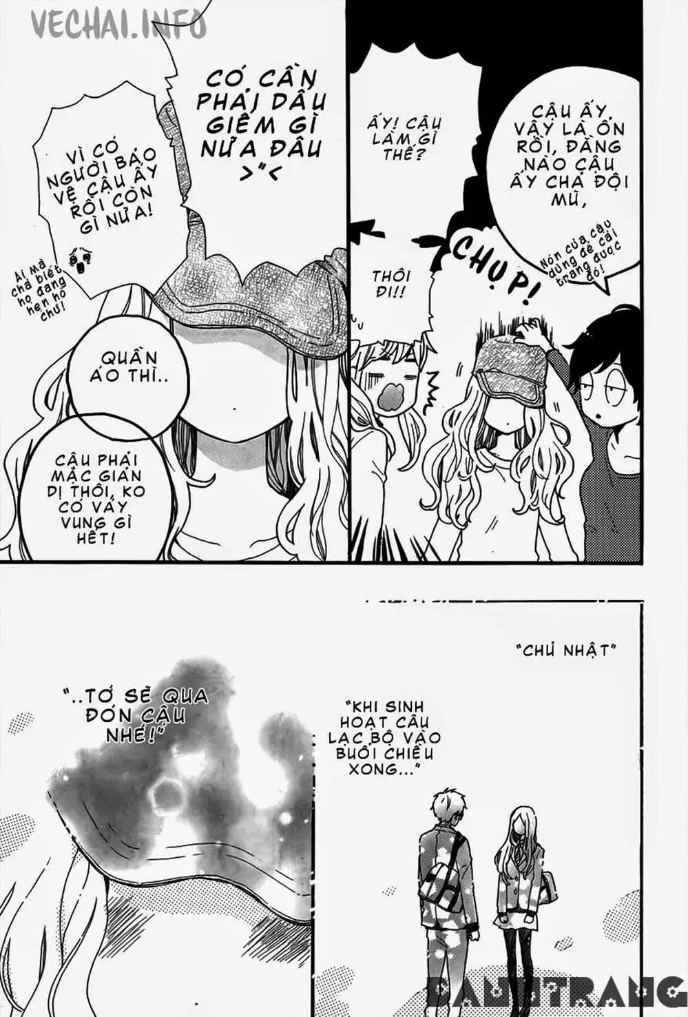 Truyện Tranh Tình Yêu Tuổi Teen Ngọt Ngào - Hibi Chouchou trang 4