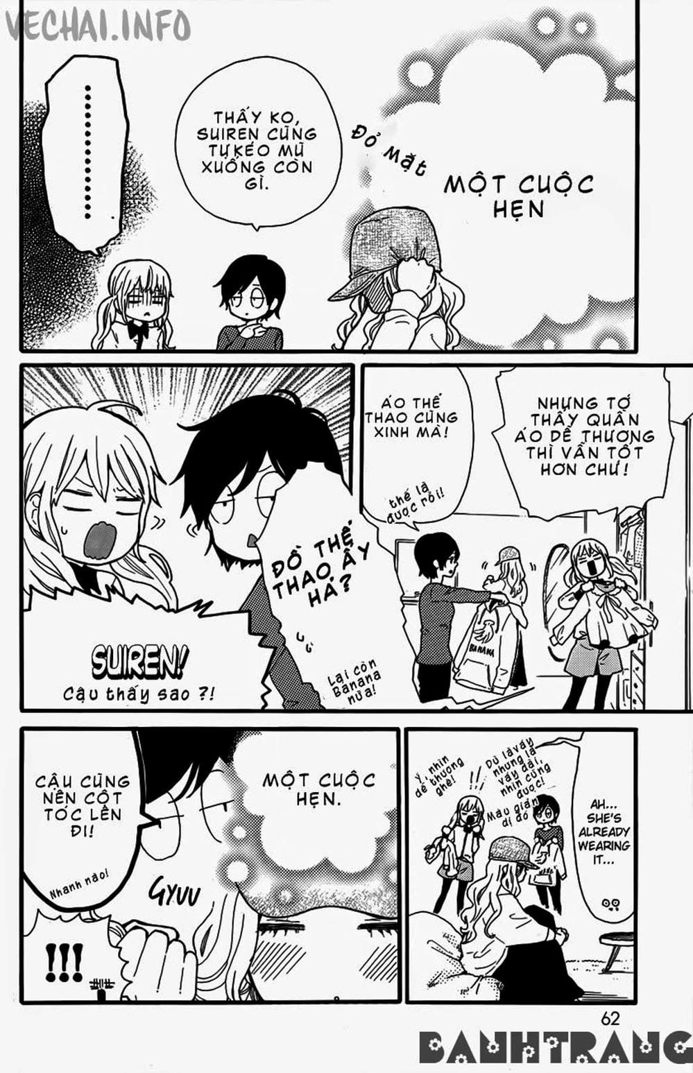 Truyện Tranh Tình Yêu Tuổi Teen Ngọt Ngào - Hibi Chouchou trang 4