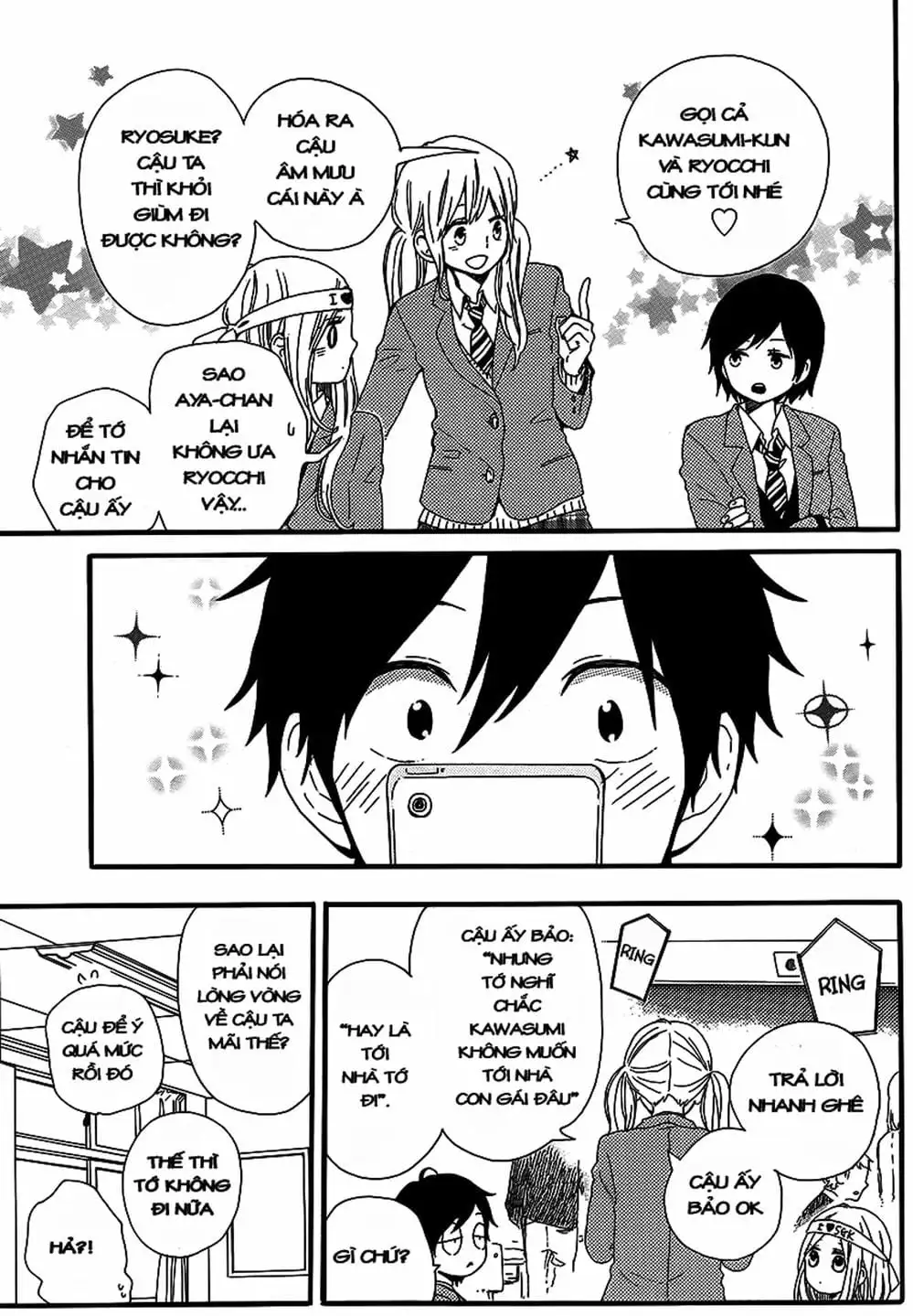 Truyện Tranh Tình Yêu Tuổi Teen Ngọt Ngào - Hibi Chouchou trang 4