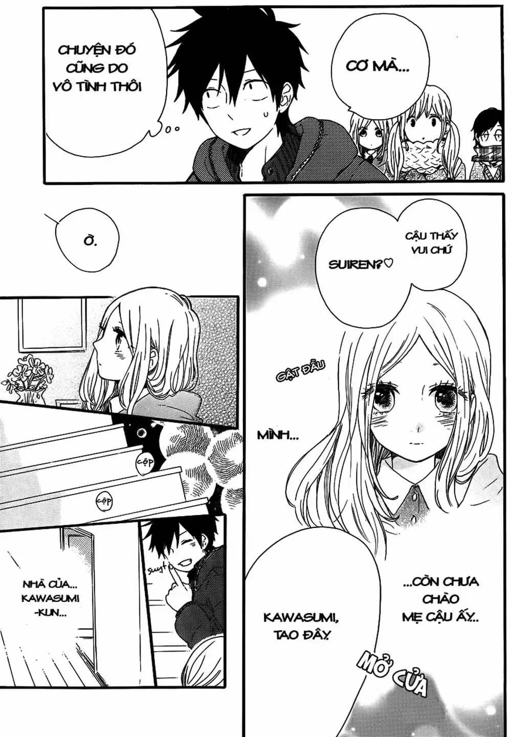 Truyện Tranh Tình Yêu Tuổi Teen Ngọt Ngào - Hibi Chouchou trang 4