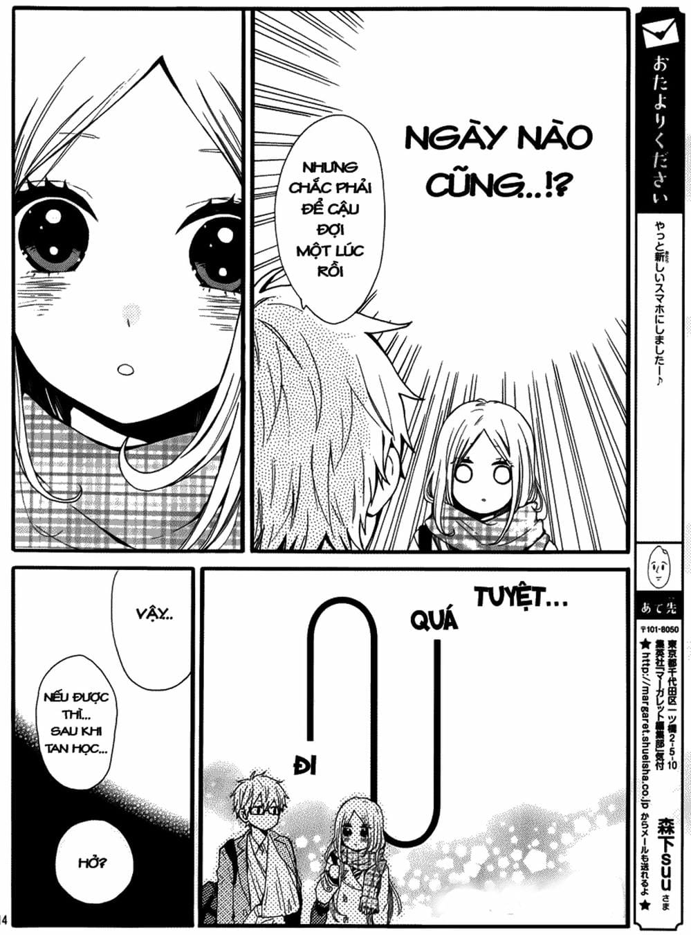 Truyện Tranh Tình Yêu Tuổi Teen Ngọt Ngào - Hibi Chouchou trang 4