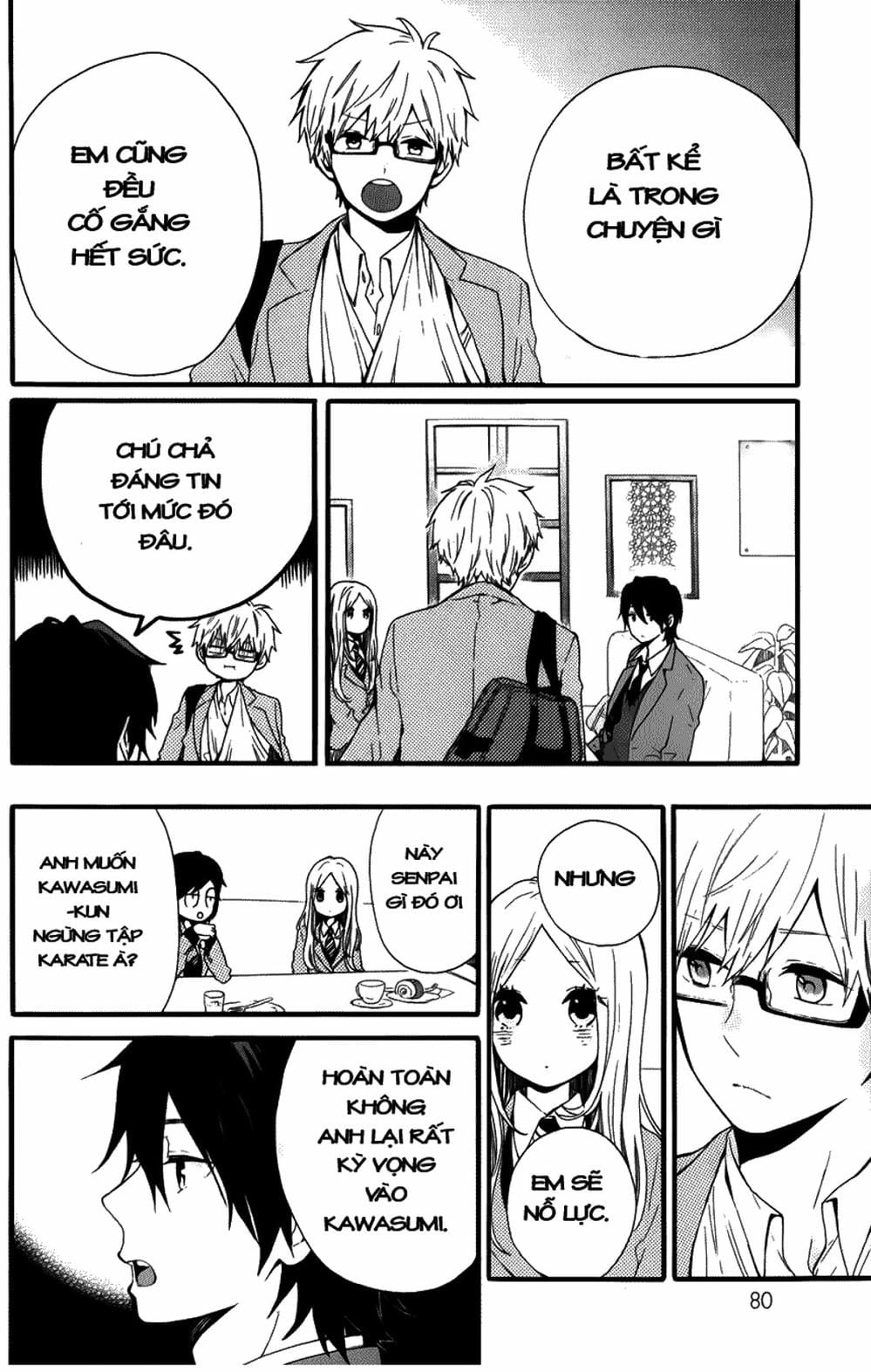 Truyện Tranh Tình Yêu Tuổi Teen Ngọt Ngào - Hibi Chouchou trang 4