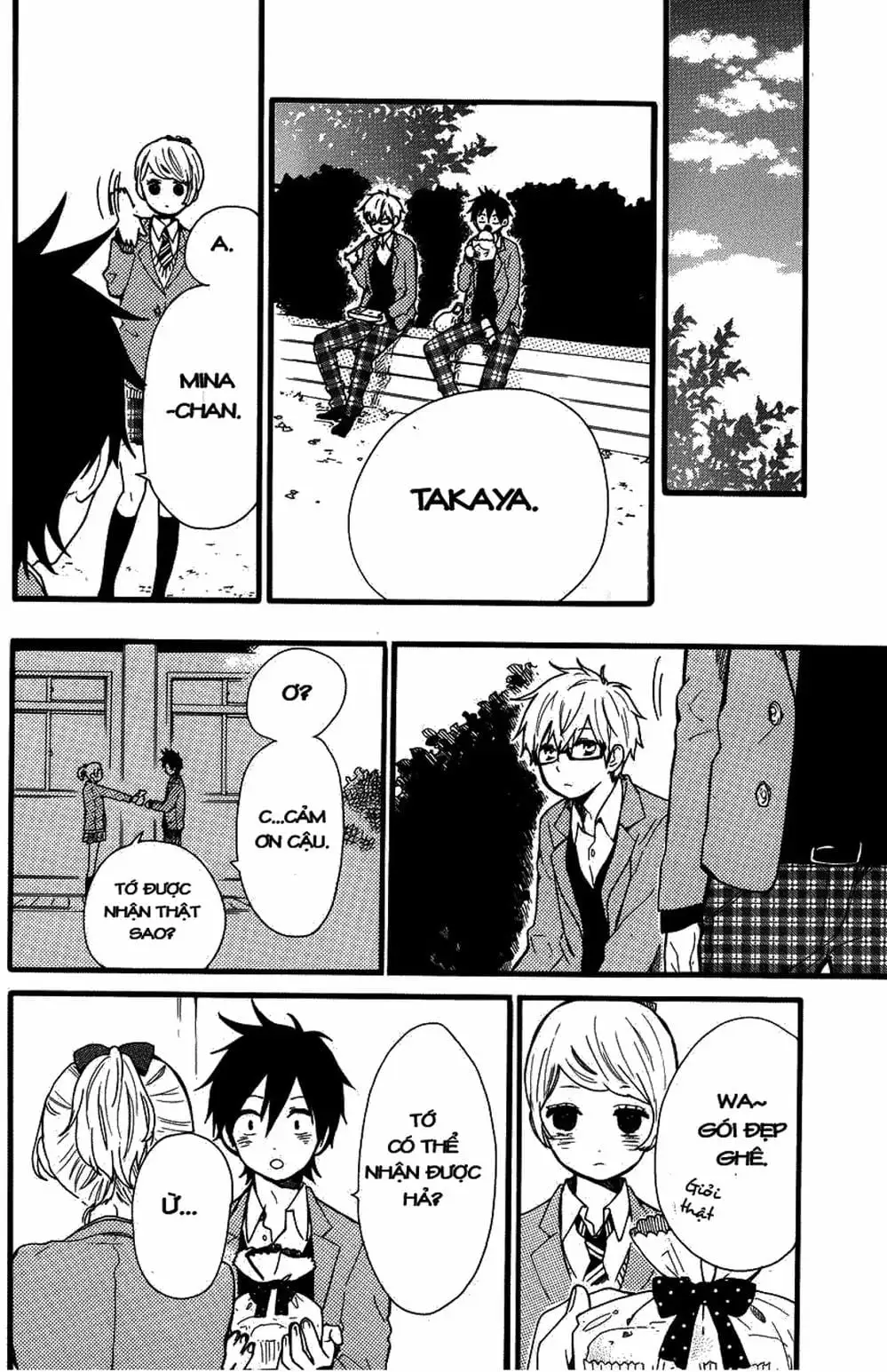 Truyện Tranh Tình Yêu Tuổi Teen Ngọt Ngào - Hibi Chouchou trang 4