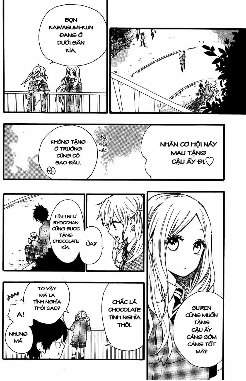 Truyện Tranh Tình Yêu Tuổi Teen Ngọt Ngào - Hibi Chouchou trang 4