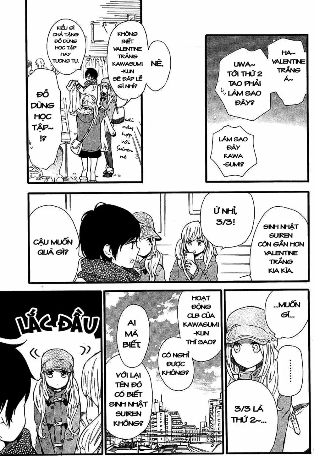 Truyện Tranh Tình Yêu Tuổi Teen Ngọt Ngào - Hibi Chouchou trang 4