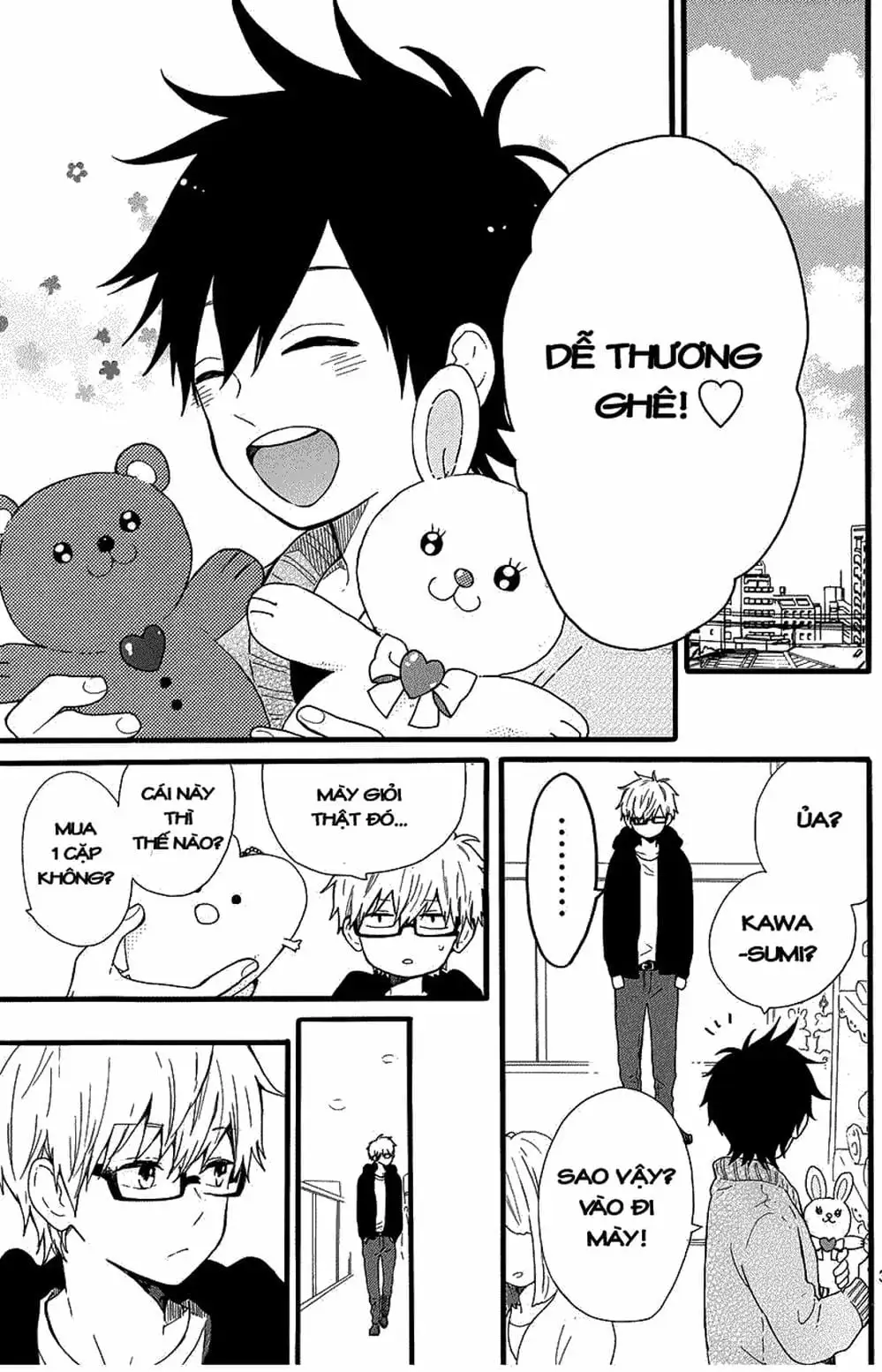Truyện Tranh Tình Yêu Tuổi Teen Ngọt Ngào - Hibi Chouchou trang 4