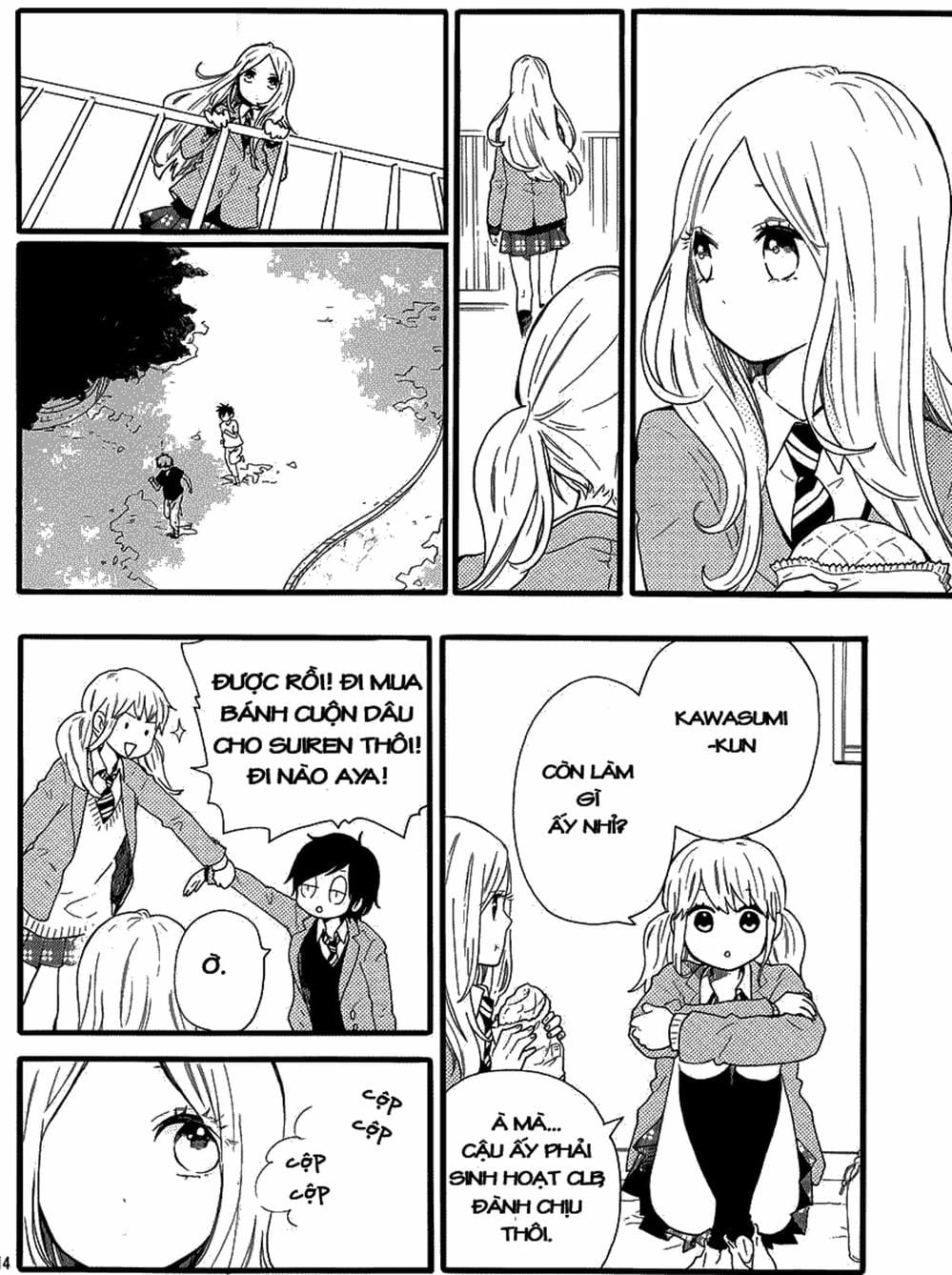 Truyện Tranh Tình Yêu Tuổi Teen Ngọt Ngào - Hibi Chouchou trang 4