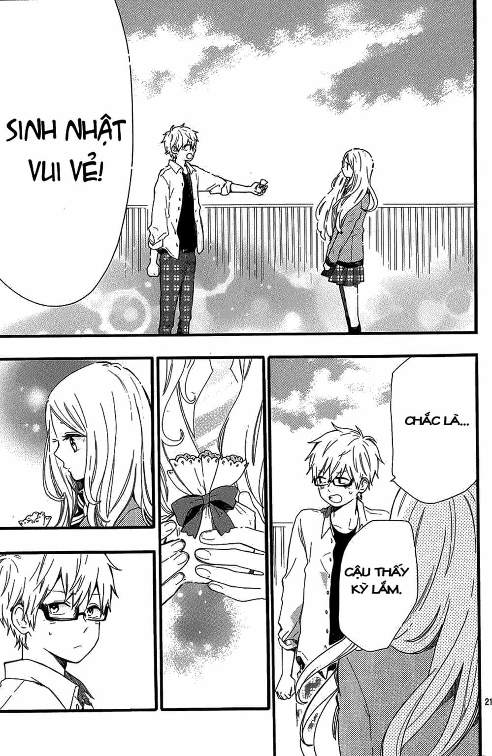 Truyện Tranh Tình Yêu Tuổi Teen Ngọt Ngào - Hibi Chouchou trang 4