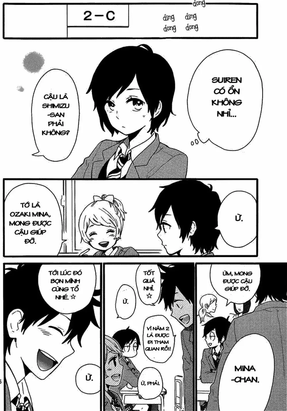 Truyện Tranh Tình Yêu Tuổi Teen Ngọt Ngào - Hibi Chouchou trang 4