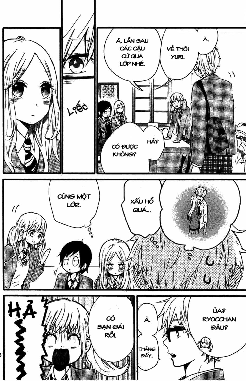 Truyện Tranh Tình Yêu Tuổi Teen Ngọt Ngào - Hibi Chouchou trang 4