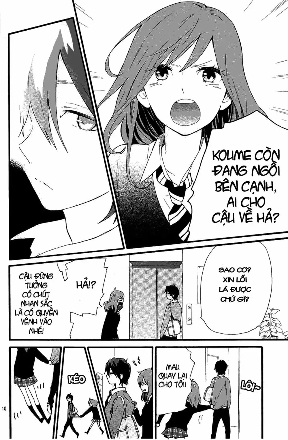 Truyện Tranh Tình Yêu Tuổi Teen Ngọt Ngào - Hibi Chouchou trang 4