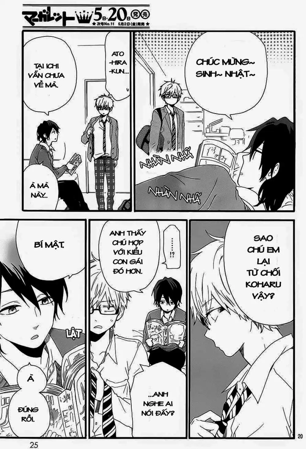 Truyện Tranh Tình Yêu Tuổi Teen Ngọt Ngào - Hibi Chouchou trang 4