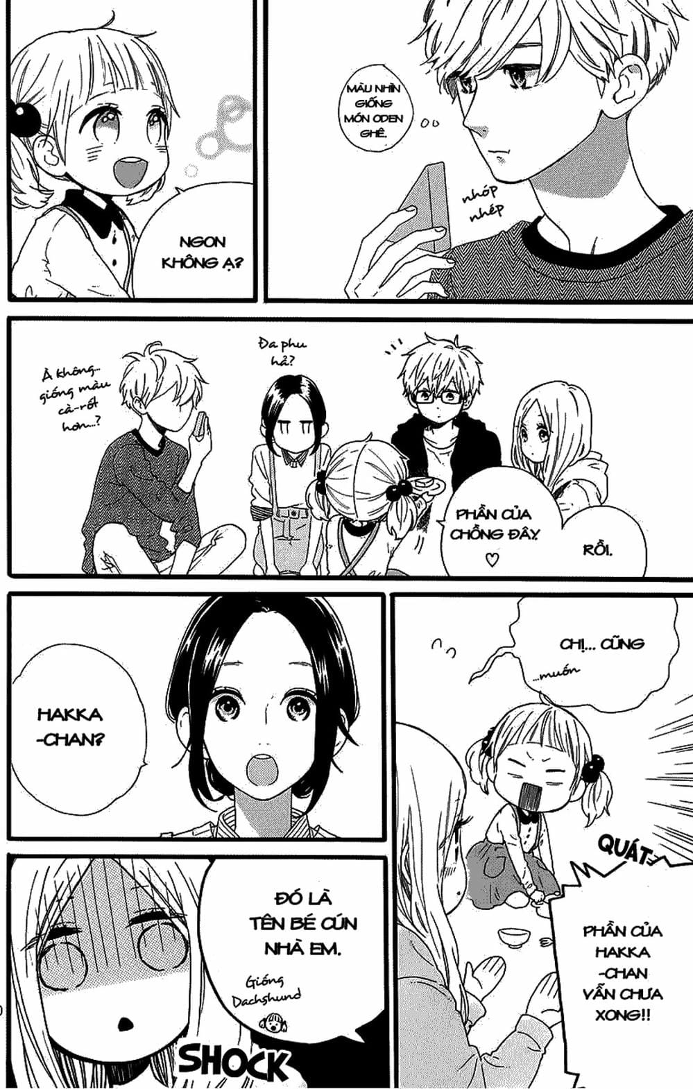 Truyện Tranh Tình Yêu Tuổi Teen Ngọt Ngào - Hibi Chouchou trang 4