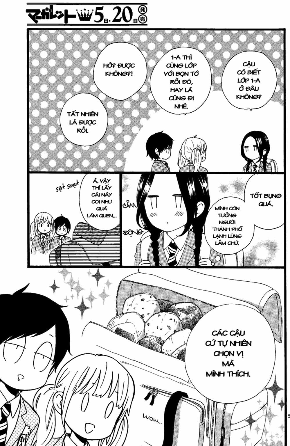 Truyện Tranh Tình Yêu Tuổi Teen Ngọt Ngào - Hibi Chouchou trang 4