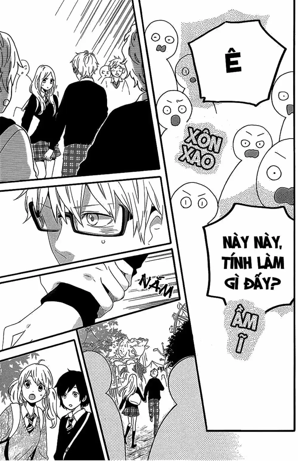 Truyện Tranh Tình Yêu Tuổi Teen Ngọt Ngào - Hibi Chouchou trang 4