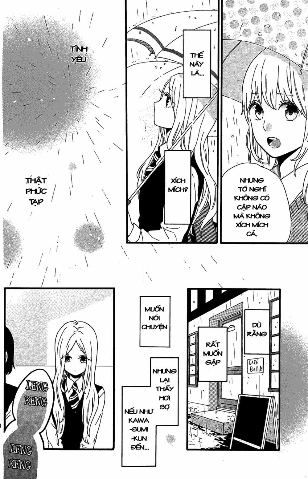 Truyện Tranh Tình Yêu Tuổi Teen Ngọt Ngào - Hibi Chouchou trang 4