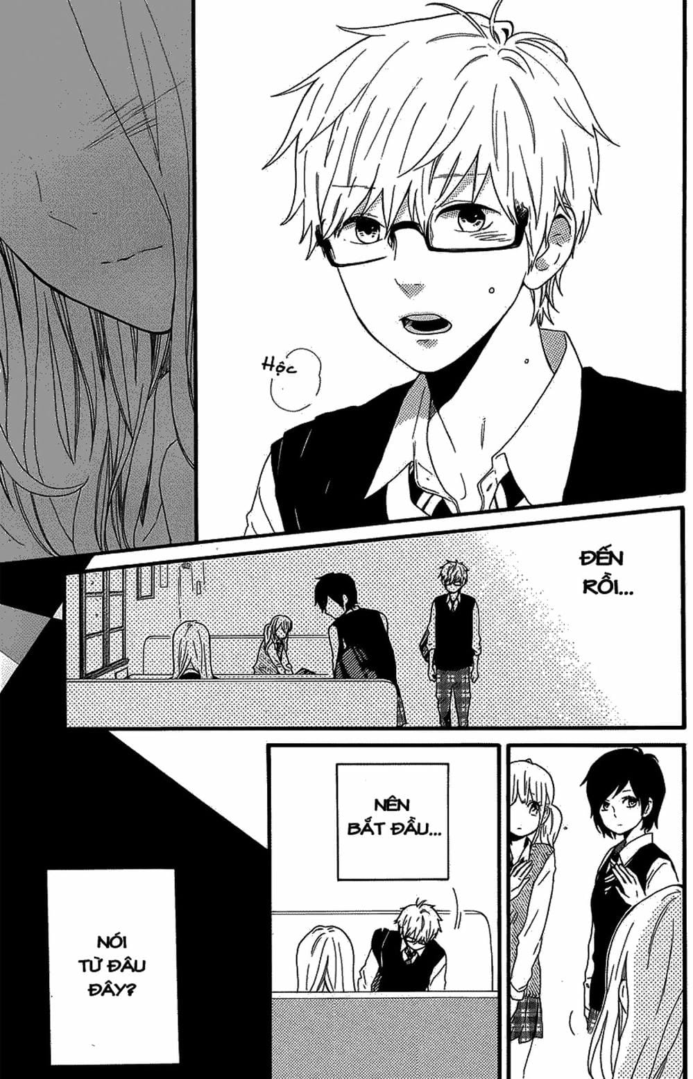 Truyện Tranh Tình Yêu Tuổi Teen Ngọt Ngào - Hibi Chouchou trang 4