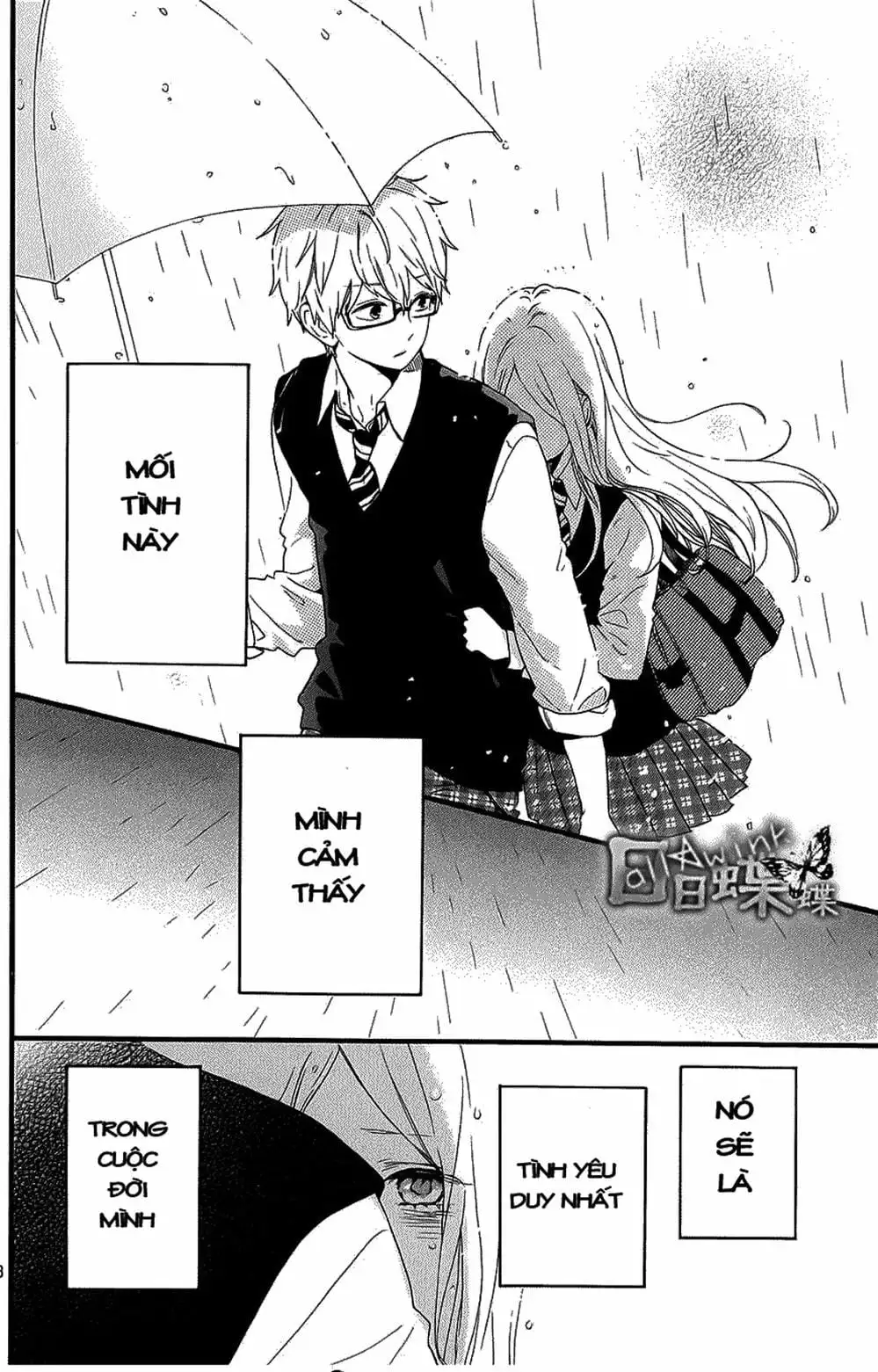 Truyện Tranh Tình Yêu Tuổi Teen Ngọt Ngào - Hibi Chouchou trang 4