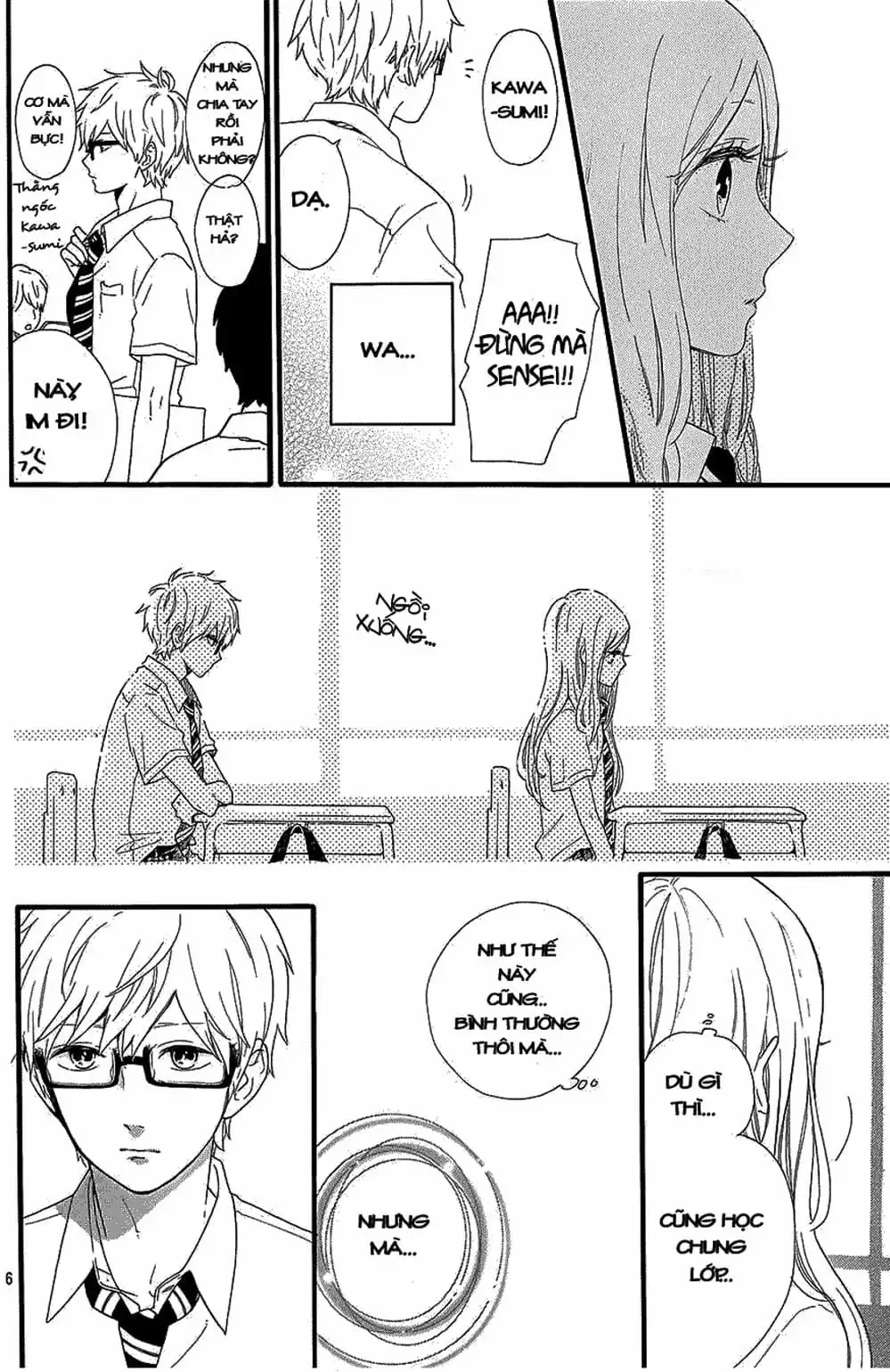 Truyện Tranh Tình Yêu Tuổi Teen Ngọt Ngào - Hibi Chouchou trang 4