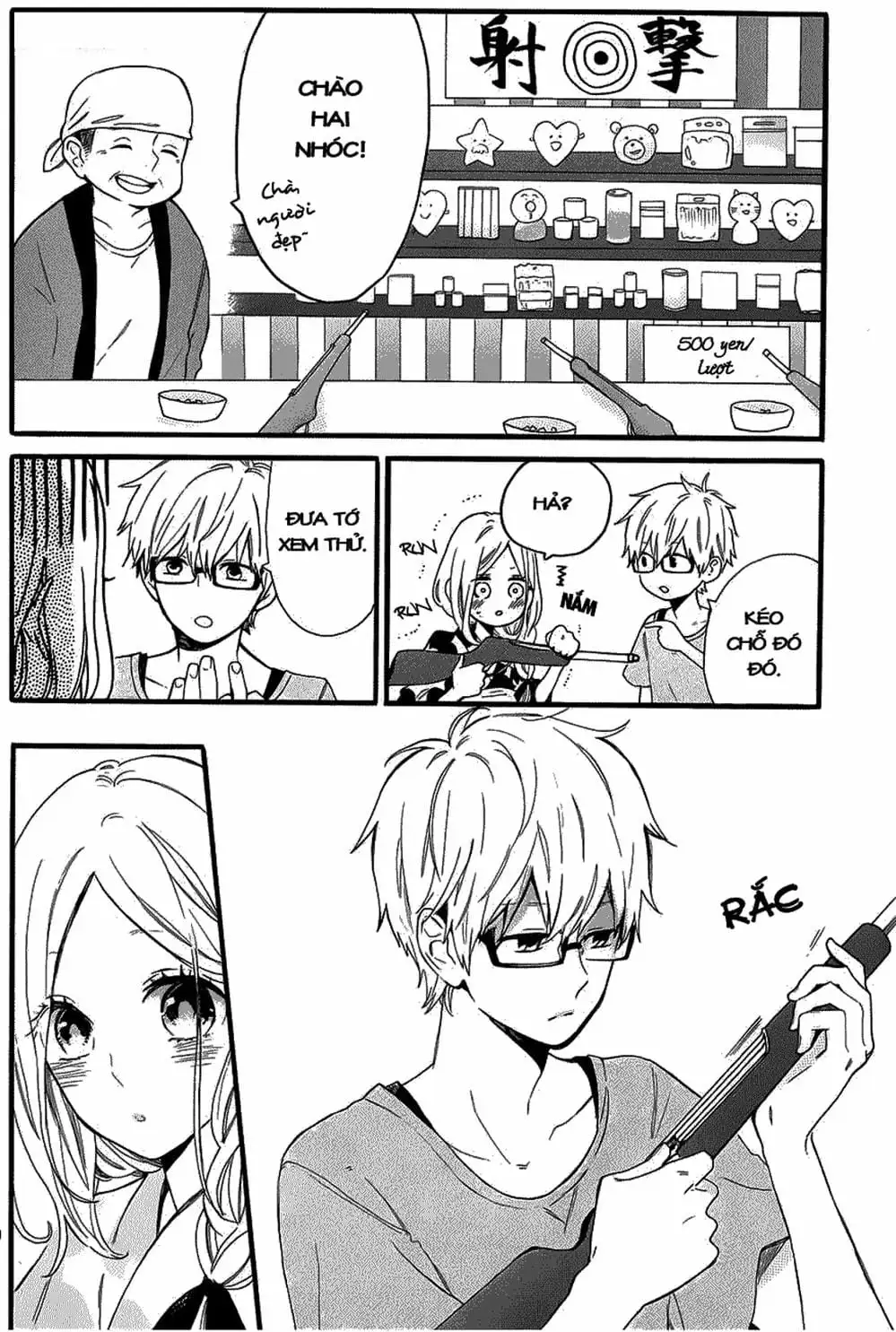 Truyện Tranh Tình Yêu Tuổi Teen Ngọt Ngào - Hibi Chouchou trang 4