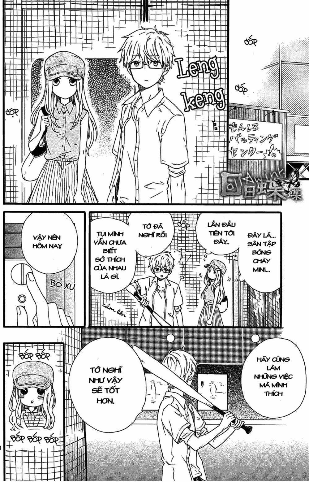 Truyện Tranh Tình Yêu Tuổi Teen Ngọt Ngào - Hibi Chouchou trang 4