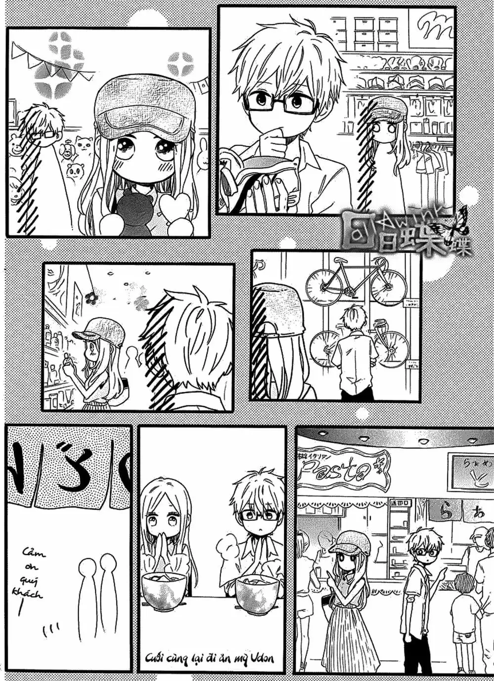 Truyện Tranh Tình Yêu Tuổi Teen Ngọt Ngào - Hibi Chouchou trang 4