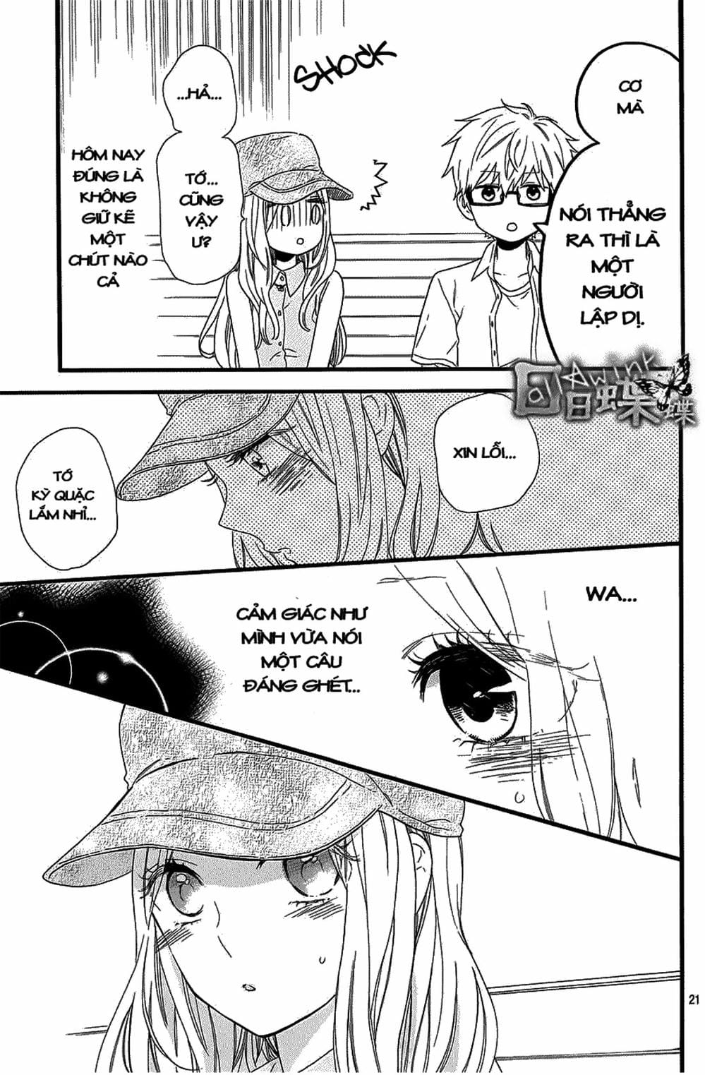 Truyện Tranh Tình Yêu Tuổi Teen Ngọt Ngào - Hibi Chouchou trang 4