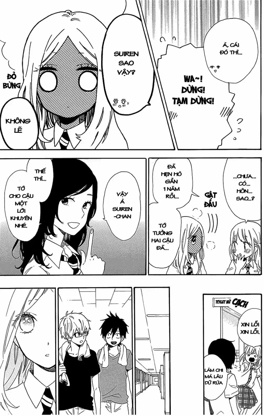 Truyện Tranh Tình Yêu Tuổi Teen Ngọt Ngào - Hibi Chouchou trang 4