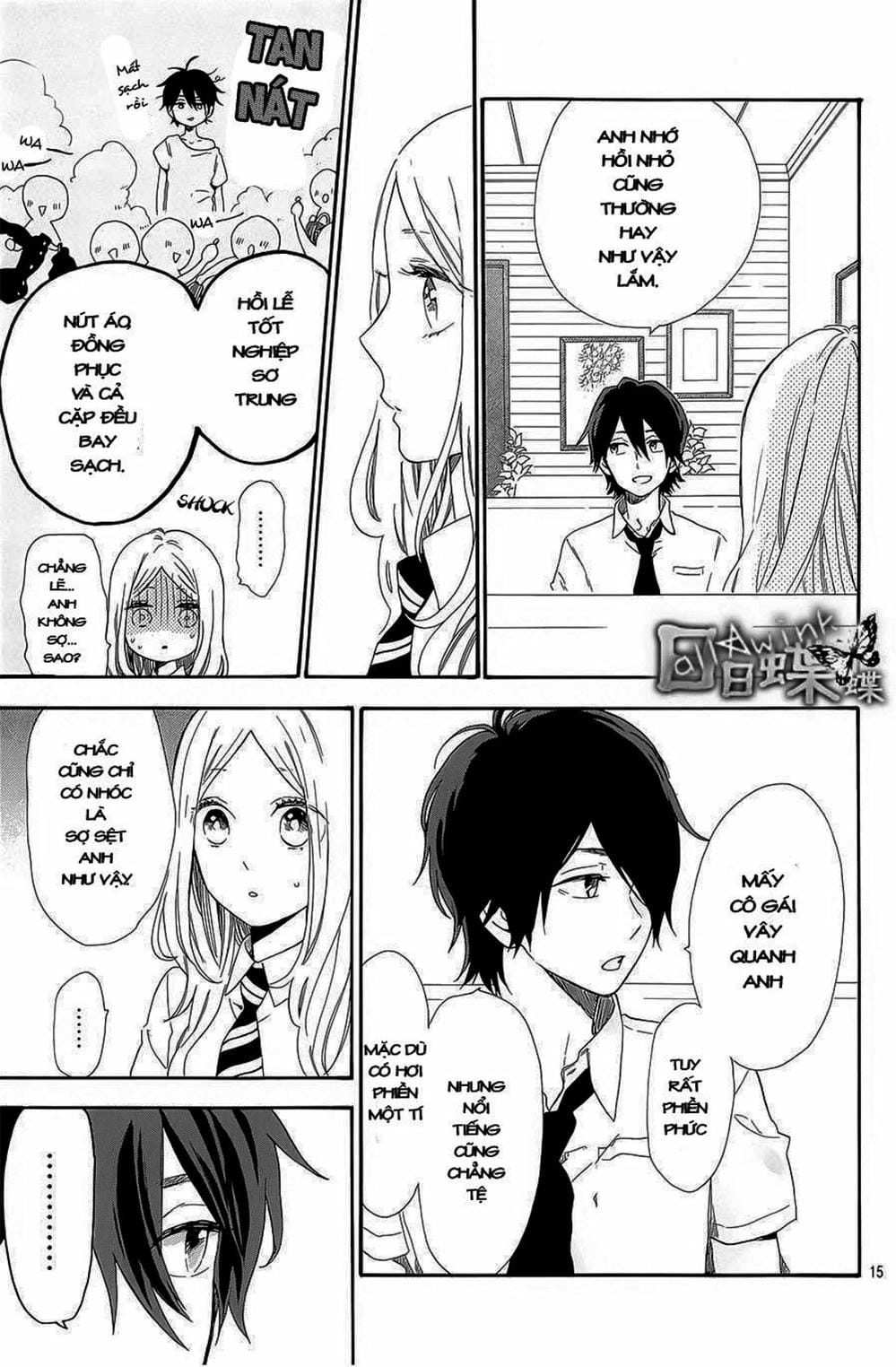 Truyện Tranh Tình Yêu Tuổi Teen Ngọt Ngào - Hibi Chouchou trang 4