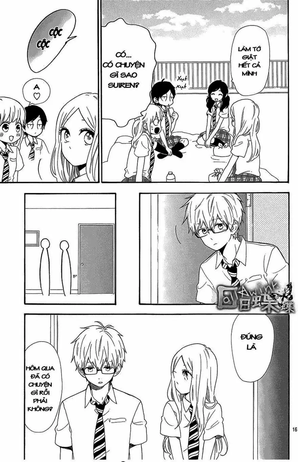 Truyện Tranh Tình Yêu Tuổi Teen Ngọt Ngào - Hibi Chouchou trang 4