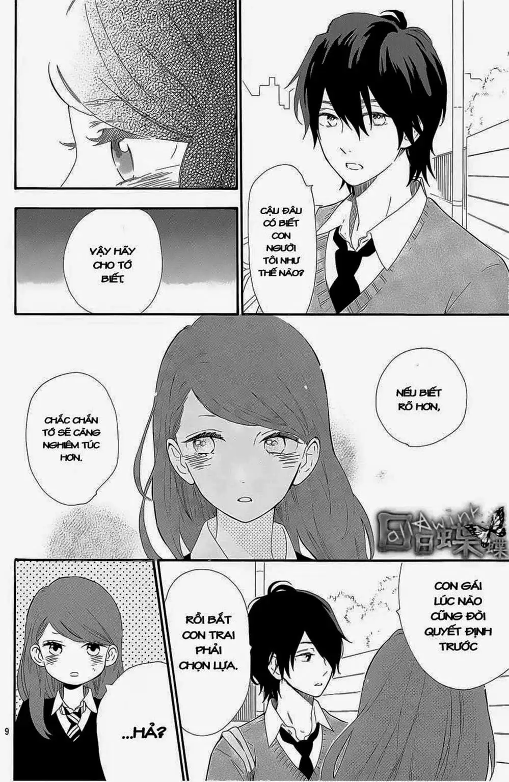 Truyện Tranh Tình Yêu Tuổi Teen Ngọt Ngào - Hibi Chouchou trang 4