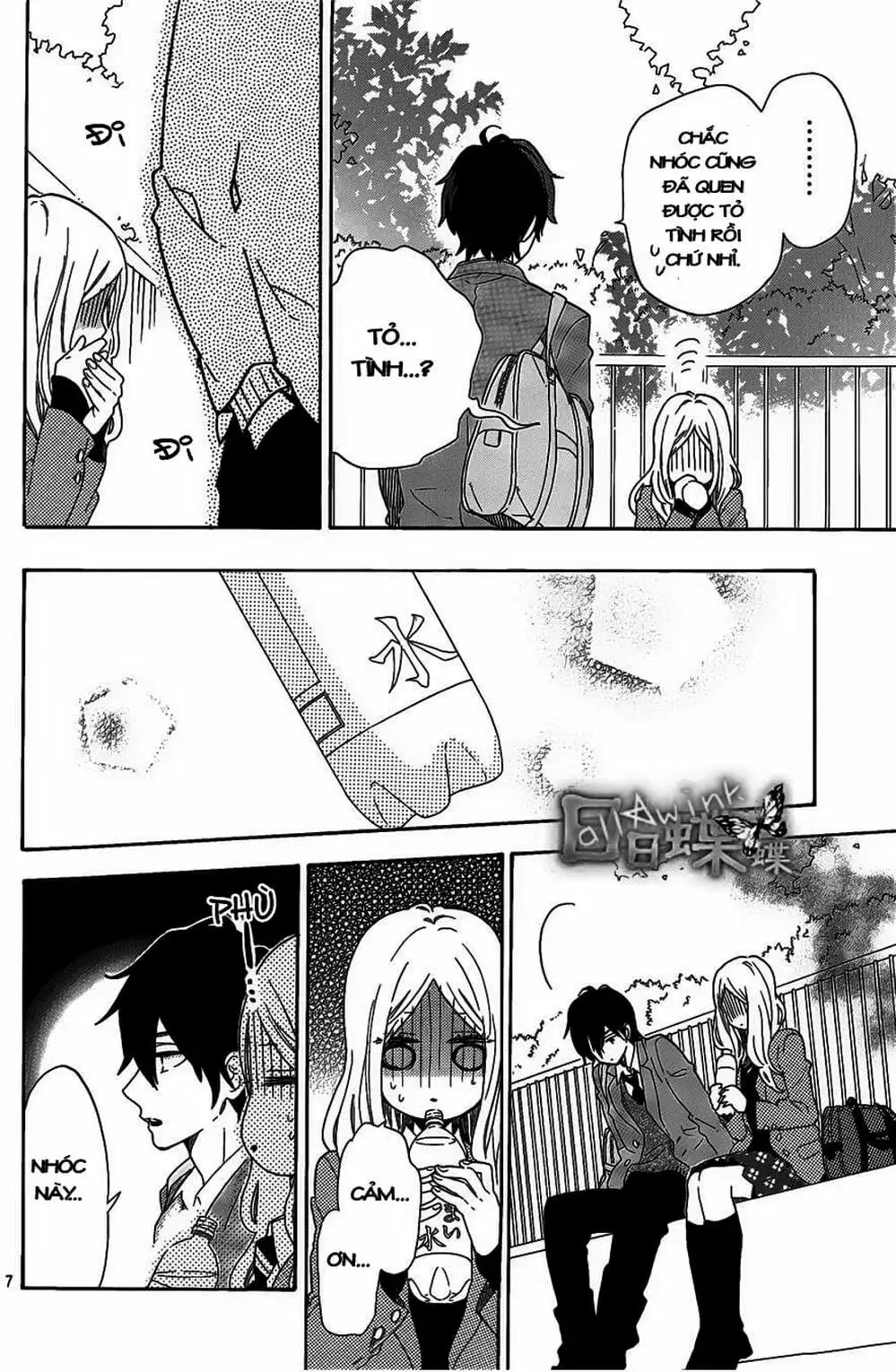 Truyện Tranh Tình Yêu Tuổi Teen Ngọt Ngào - Hibi Chouchou trang 4