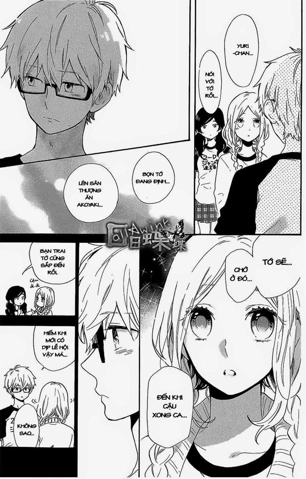 Truyện Tranh Tình Yêu Tuổi Teen Ngọt Ngào - Hibi Chouchou trang 4