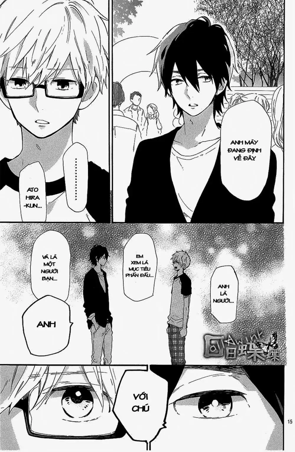 Truyện Tranh Tình Yêu Tuổi Teen Ngọt Ngào - Hibi Chouchou trang 4