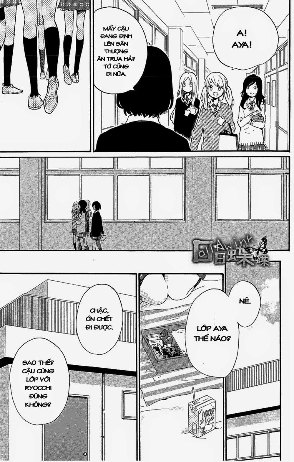 Truyện Tranh Tình Yêu Tuổi Teen Ngọt Ngào - Hibi Chouchou trang 4