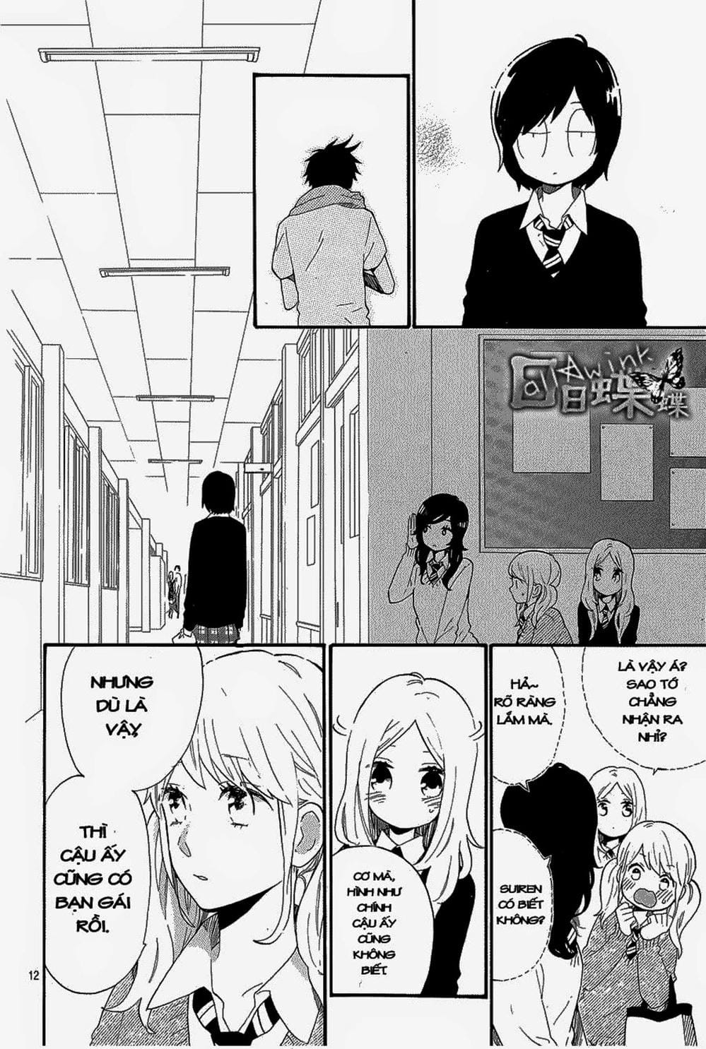 Truyện Tranh Tình Yêu Tuổi Teen Ngọt Ngào - Hibi Chouchou trang 4