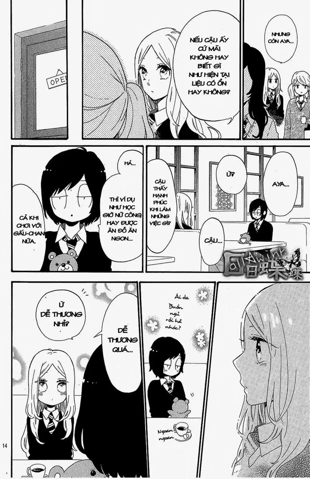 Truyện Tranh Tình Yêu Tuổi Teen Ngọt Ngào - Hibi Chouchou trang 4